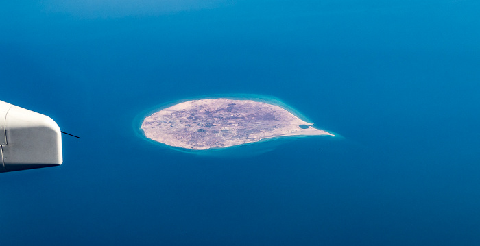 Emirat Schardscha Sir Abu Nu’ayr Luftbild aerial photo