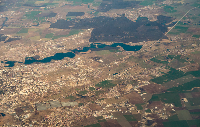 Bukarest 2016-02-22 Flug ETD3 Abu Dhabi (AUH/OMAA) - München Franz Josef Strauß (MUC/EDDM) Luftbild aerial photo