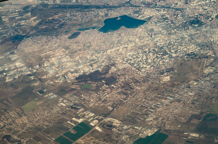 Bukarest 2016-02-22 Flug ETD3 Abu Dhabi (AUH/OMAA) - München Franz Josef Strauß (MUC/EDDM) Luftbild aerial photo