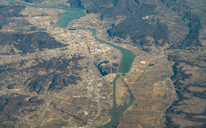 Rumänien 2016-02-22 Flug ETD3 Abu Dhabi (AUH/OMAA) - München Franz Josef Strauß (MUC/EDDM) Luftbild aerial photo