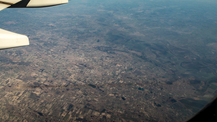Ungarn 2016-02-22 Flug ETD3 Abu Dhabi (AUH/OMAA) - München Franz Josef Strauß (MUC/EDDM) Luftbild aerial photo
