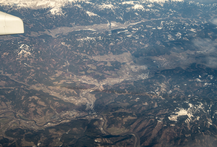 Österreich 2016-02-22 Flug ETD3 Abu Dhabi (AUH/OMAA) - München Franz Josef Strauß (MUC/EDDM) Luftbild aerial photo