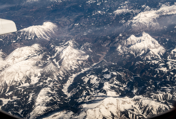 Österreich 2016-02-22 Flug ETD3 Abu Dhabi (AUH/OMAA) - München Franz Josef Strauß (MUC/EDDM) Luftbild aerial photo