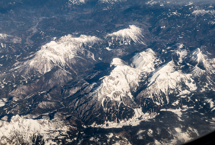 Österreich 2016-02-22 Flug ETD3 Abu Dhabi (AUH/OMAA) - München Franz Josef Strauß (MUC/EDDM) Luftbild aerial photo