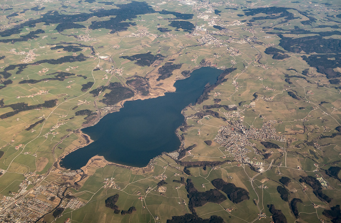 Österreich 2016-02-22 Flug ETD3 Abu Dhabi (AUH/OMAA) - München Franz Josef Strauß (MUC/EDDM) Luftbild aerial photo