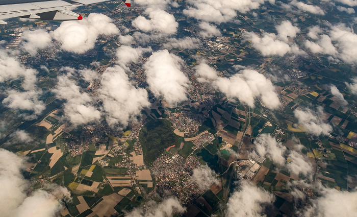 Bayern 2016-05-05 Flug BAW951 München Franz Josef Strauß (MUC/EDDM) - London Heathrow (LHR/EGLL) Luftbild aerial photo