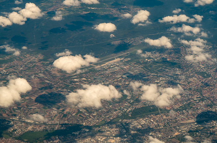 Nürnberg 2016-05-05 Flug BAW951 München Franz Josef Strauß (MUC/EDDM) - London Heathrow (LHR/EGLL) Luftbild aerial photo