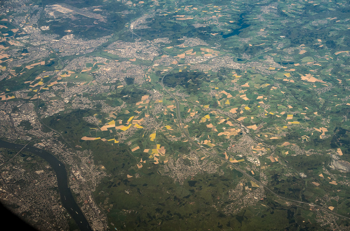 Rheinland-Pfalz 2016-05-05 Flug BAW951 München Franz Josef Strauß (MUC/EDDM) - London Heathrow (LHR/EGLL) Luftbild aerial photo