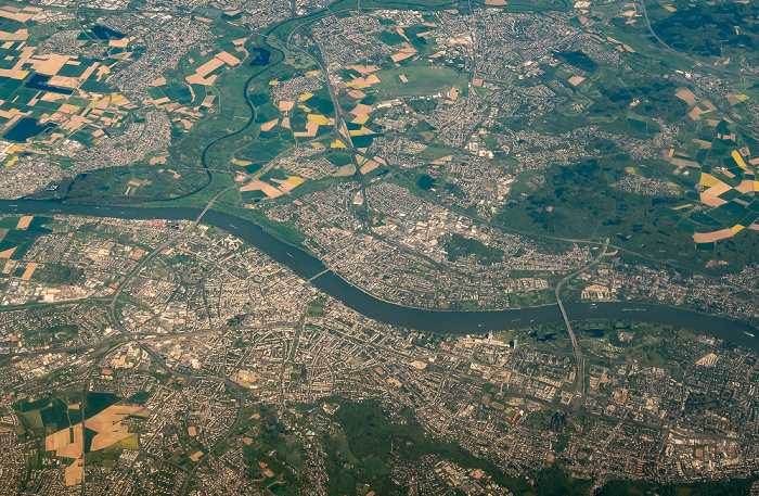 Nordrhein-Westfalen 2016-05-05 Flug BAW951 München Franz Josef Strauß (MUC/EDDM) - London Heathrow (LHR/EGLL) Luftbild aerial photo