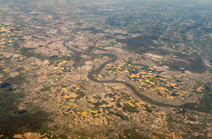 Nordrhein-Westfalen 2016-05-05 Flug BAW951 München Franz Josef Strauß (MUC/EDDM) - London Heathrow (LHR/EGLL) Luftbild aerial photo