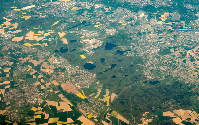 Nordrhein-Westfalen 2016-05-05 Flug BAW951 München Franz Josef Strauß (MUC/EDDM) - London Heathrow (LHR/EGLL) Luftbild aerial photo