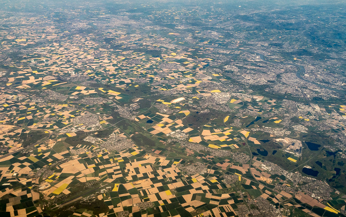 Nordrhein-Westfalen 2016-05-05 Flug BAW951 München Franz Josef Strauß (MUC/EDDM) - London Heathrow (LHR/EGLL) Luftbild aerial photo