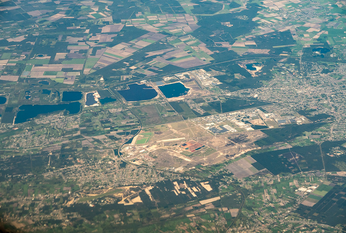 Belgien 2016-05-05 Flug BAW951 München Franz Josef Strauß (MUC/EDDM) - London Heathrow (LHR/EGLL) Luftbild aerial photo