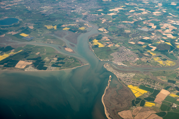 Großbritannien 2016-05-05 Flug BAW951 München Franz Josef Strauß (MUC/EDDM) - London Heathrow (LHR/EGLL) Luftbild aerial photo