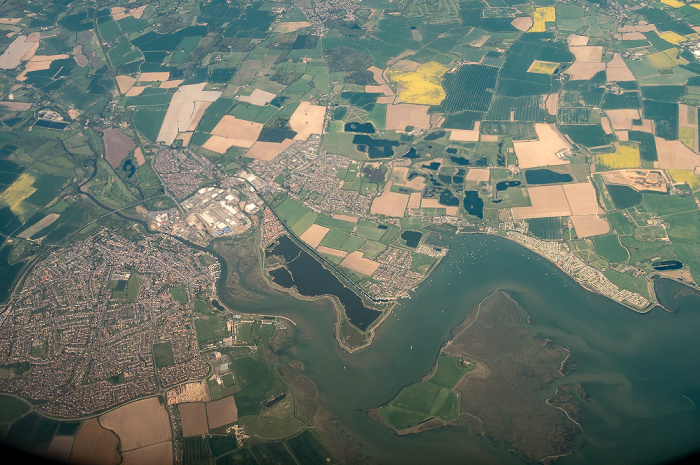 Großbritannien 2016-05-05 Flug BAW951 München Franz Josef Strauß (MUC/EDDM) - London Heathrow (LHR/EGLL) Luftbild aerial photo