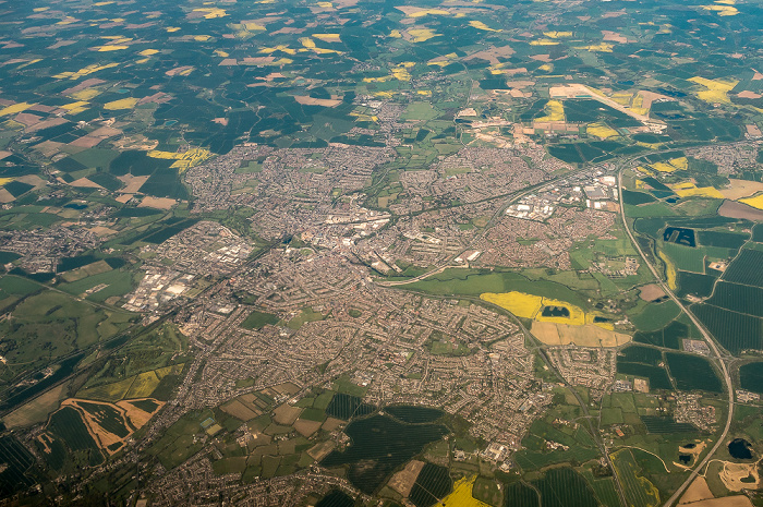 Großbritannien 2016-05-05 Flug BAW951 München Franz Josef Strauß (MUC/EDDM) - London Heathrow (LHR/EGLL) Luftbild aerial photo