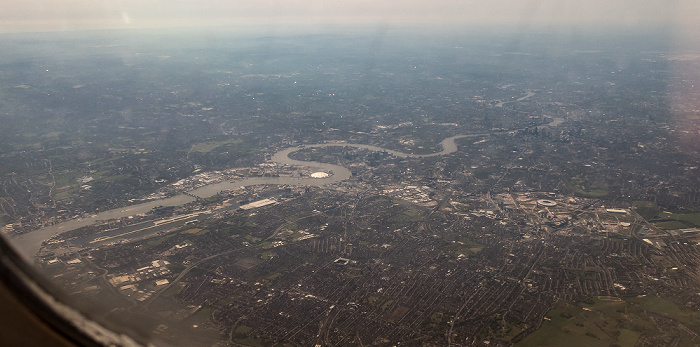 London 2016-05-05 Flug BAW951 München Franz Josef Strauß (MUC/EDDM) - London Heathrow (LHR/EGLL) Luftbild aerial photo