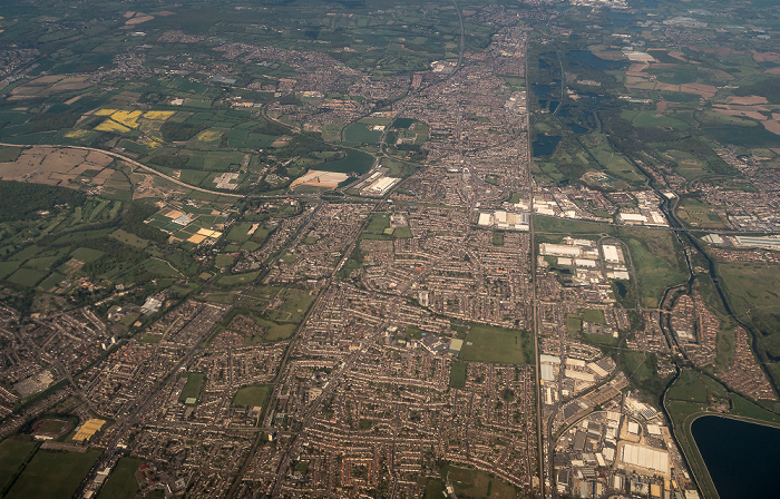 Großbritannien 2016-05-05 Flug BAW951 München Franz Josef Strauß (MUC/EDDM) - London Heathrow (LHR/EGLL) Luftbild aerial photo