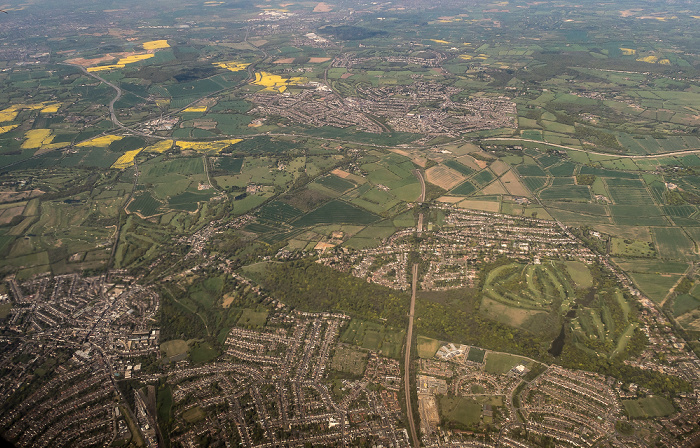 Großbritannien 2016-05-05 Flug BAW951 München Franz Josef Strauß (MUC/EDDM) - London Heathrow (LHR/EGLL) Luftbild aerial photo