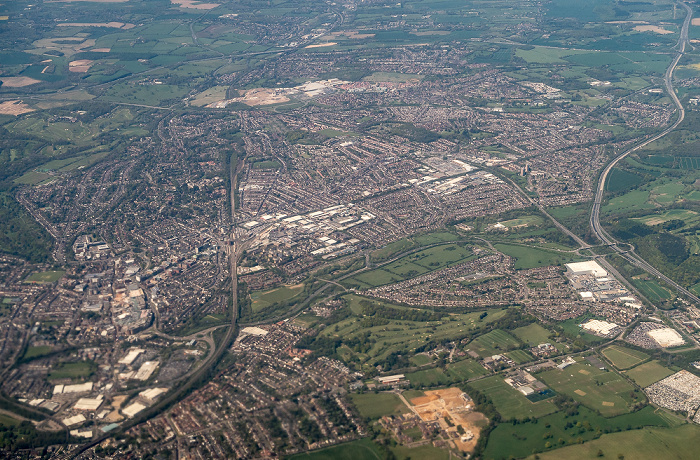 Großbritannien 2016-05-05 Flug BAW951 München Franz Josef Strauß (MUC/EDDM) - London Heathrow (LHR/EGLL) Luftbild aerial photo