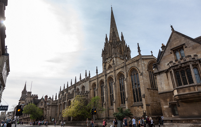 Oxford High Street: University Church of St Mary the Virgin