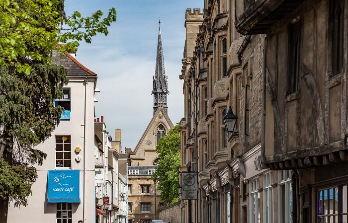 Oxford Ship Street Exeter College Exeter College Chapel Jesus College