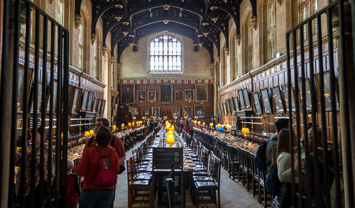 Oxford Christ Church College: The Hall