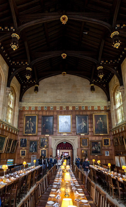 Oxford Christ Church College: The Hall