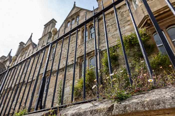 Oxford Merton College Oxford City Wall