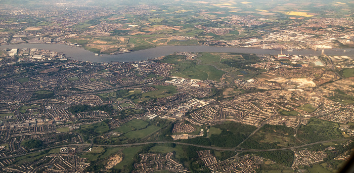 London 2016-05-08 Flug BAW956 London Heathrow (LHR/EGLL) - München Franz Josef Strauß (MUC/EDDM) Luftbild aerial photo