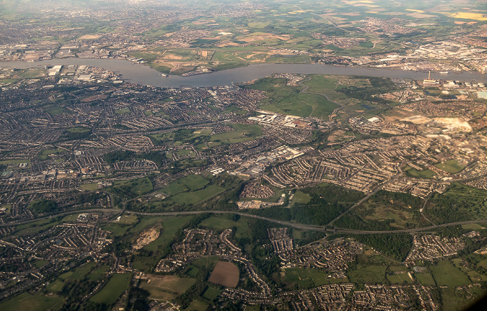 London 2016-05-08 Flug BAW956 London Heathrow (LHR/EGLL) - München Franz Josef Strauß (MUC/EDDM) Luftbild aerial photo