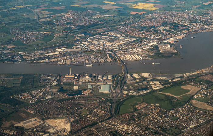 Großbritannien 2016-05-08 Flug BAW956 London Heathrow (LHR/EGLL) - München Franz Josef Strauß (MUC/EDDM) Luftbild aerial photo