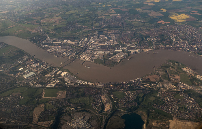 Großbritannien 2016-05-08 Flug BAW956 London Heathrow (LHR/EGLL) - München Franz Josef Strauß (MUC/EDDM) Luftbild aerial photo