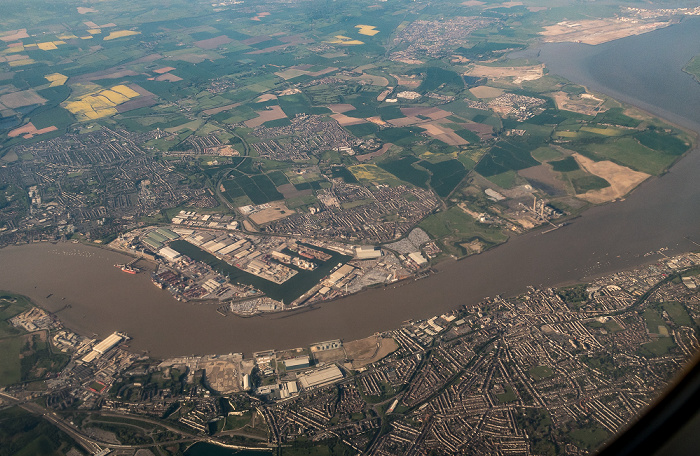 Großbritannien 2016-05-08 Flug BAW956 London Heathrow (LHR/EGLL) - München Franz Josef Strauß (MUC/EDDM) Luftbild aerial photo