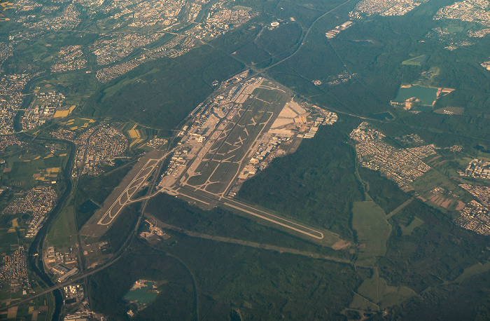 Frankfurt am Main 2016-05-08 Flug BAW956 London Heathrow (LHR/EGLL) - München Franz Josef Strauß (MUC/EDDM) Luftbild aerial photo