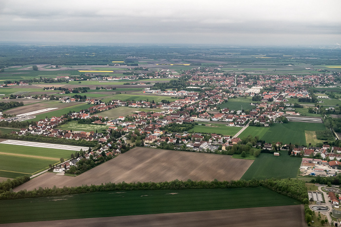 Landkreis Freising 2016-05-12 Flug DLH1804 München Franz Josef Strauß (MUC/EDDM) - Madrid-Barajas (MAD/LEMD) Luftbild aerial photo