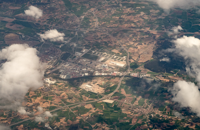 Spanien 2016-05-12 Flug DLH1804 München Franz Josef Strauß (MUC/EDDM) - Madrid-Barajas (MAD/LEMD) Luftbild aerial photo