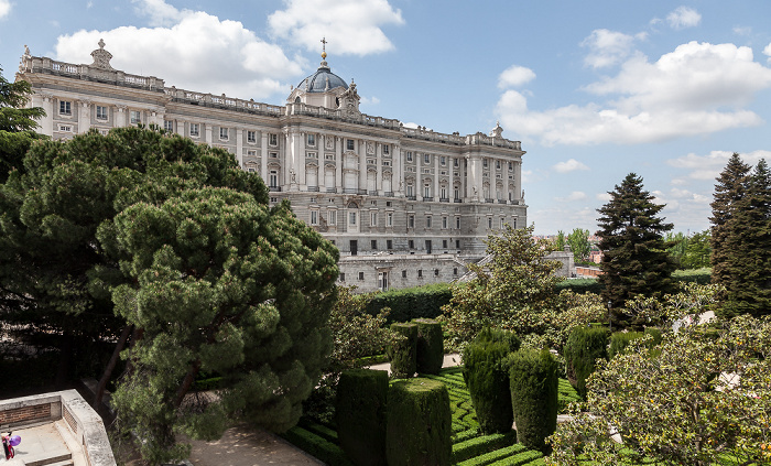 Madrid Palacio Real, Jardines de Sabatini