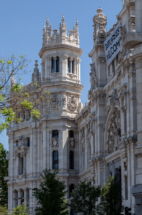 Plaza de Cibeles: Palacio de Comunicaciones Madrid