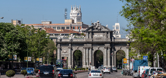 Madrid Calle de Alcalá: Puerta de Alcalá