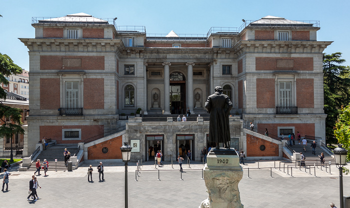 Madrid Museo del Prado (Edificio Villanueva) Estàtua de Goya