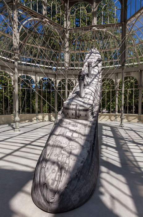 Madrid Parque del Retiro: Palacio de Cristal del Retiro