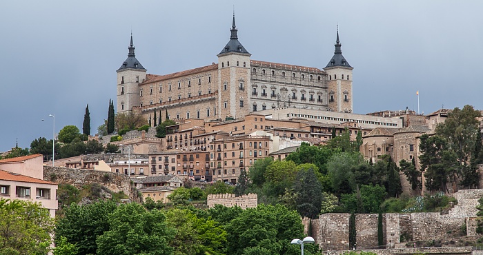 Centro Histórico mit dem Alcázar de Toledo