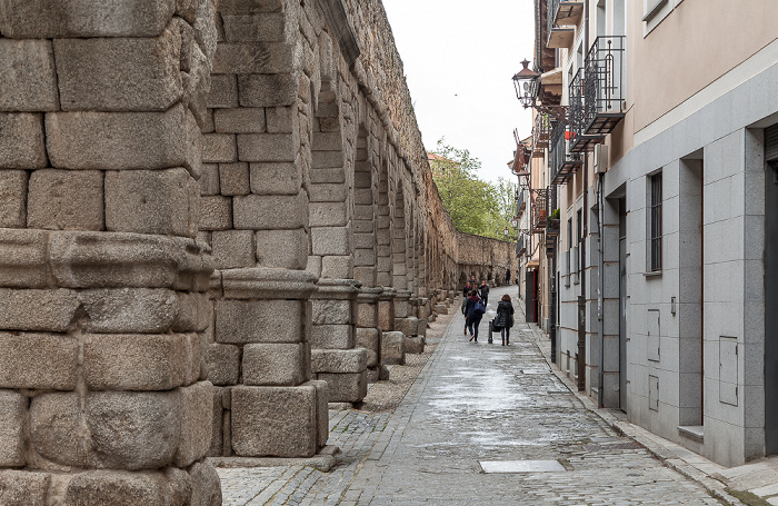 Segovia Römisches Aquädukt, Calle los Cañuelos