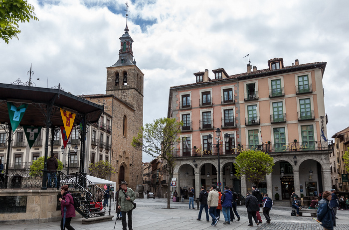 Segovia Centro Histórico: Plaza Mayor - Hotel Infanta Isabel Iglesia de San Miguel