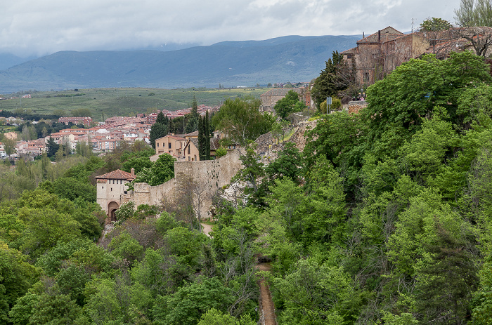 Blick vom Alcázar de Segovia