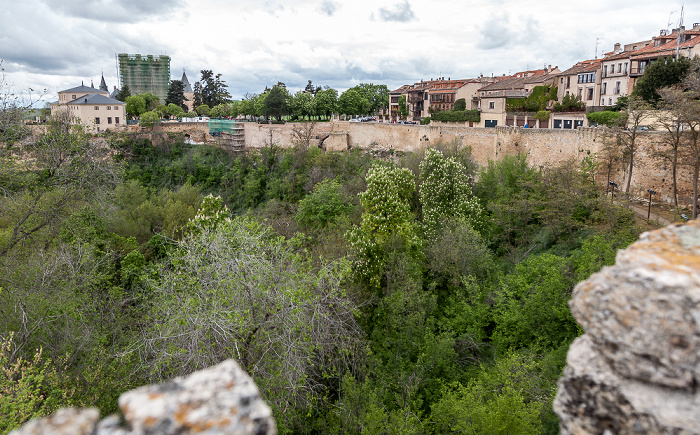 Segovia Centro Histórico: Stadtmauer Alcázar de Segovia