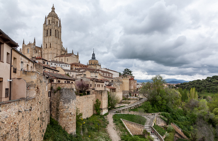 Centro Histórico: Stadtmauer, Catedral de Santa María de Segovia Segovia