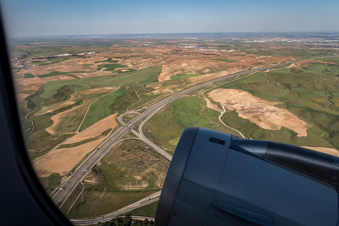 Spanien 2016-05-16 Flug DLH1805 Madrid-Barajas (MAD/LEMD) - München Franz Josef Strauß (MUC/EDDM) Luftbild aerial photo