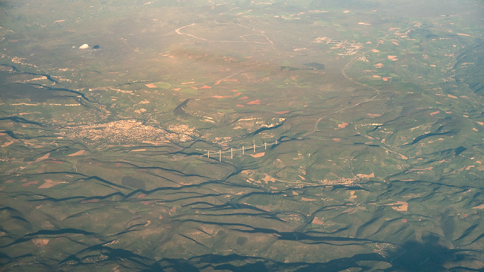 Frankreich 2016-05-16 Flug DLH1805 Madrid-Barajas (MAD/LEMD) - München Franz Josef Strauß (MUC/EDDM) Luftbild aerial photo